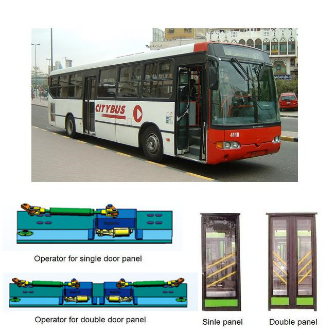 Pneumatic Inswing bus door system (SID100P)
